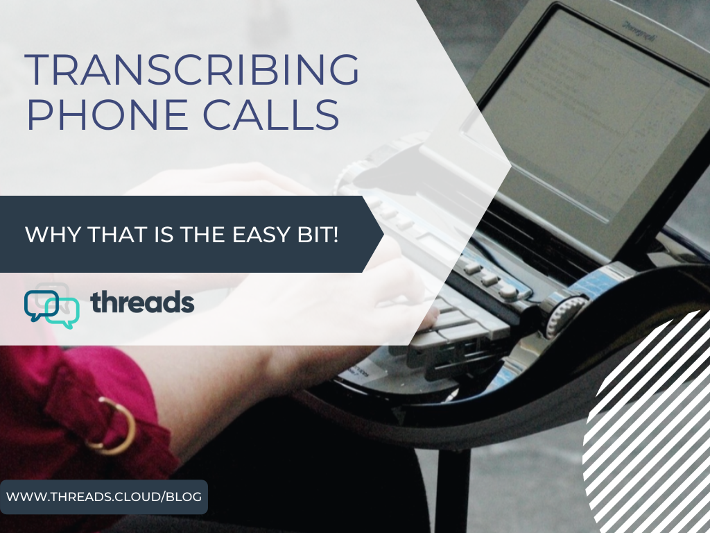 transcribing phone calls